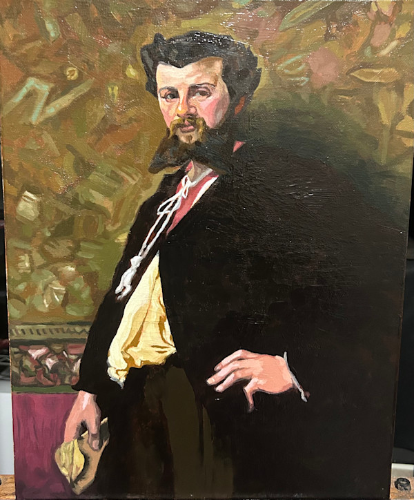 Sargent portrait study by Rodger Ferris, Image 5.