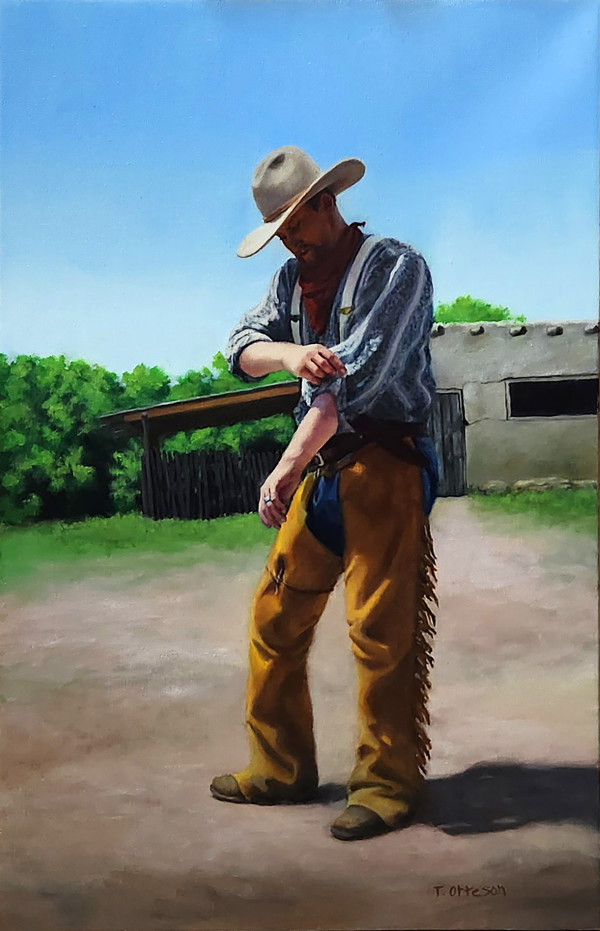 A Cowboy's Work is Never Done by Theresa Otteson