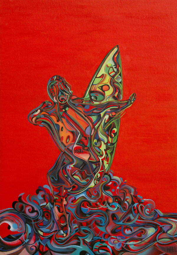 Red Surfer