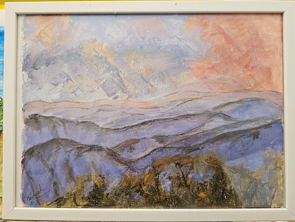 Wallace Craigie Lookout  painting by Wanda Lach
