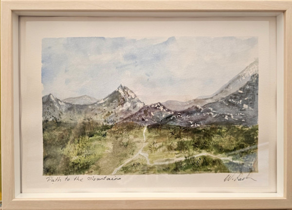 Path to the mountains by Wanda Lach