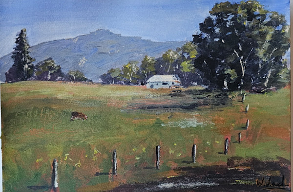 Pastoral Scene by Wanda Lach