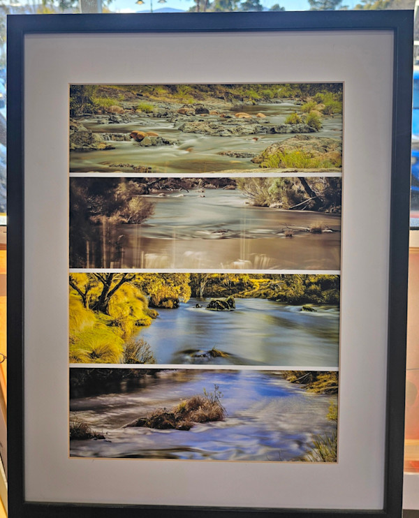 Snowy Mountains river views by Wanda Lach