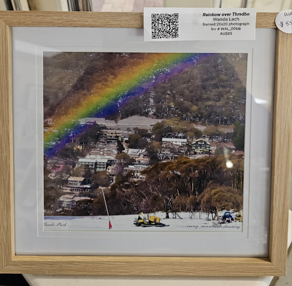 Rainbow over Thredbo by Wanda Lach