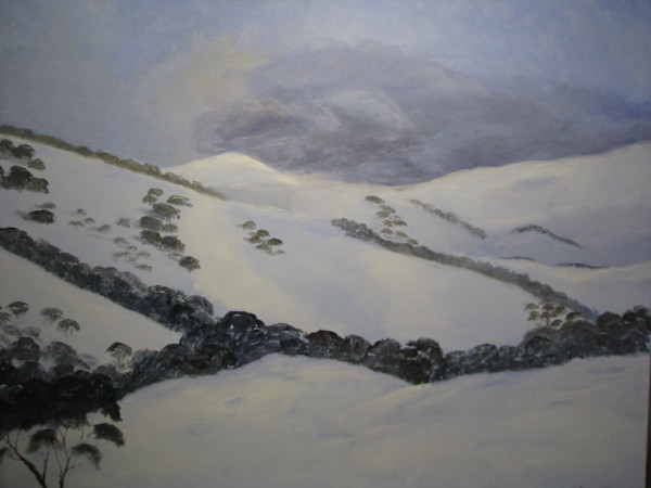 Snow Over Mt Kosciuszko by Terry Chalk, Image 1.