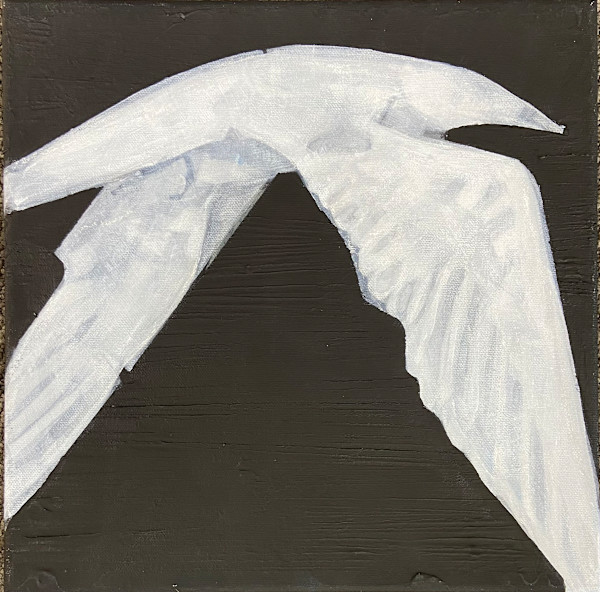 Bird study White #2 by Pattie Keenan, Image 2.