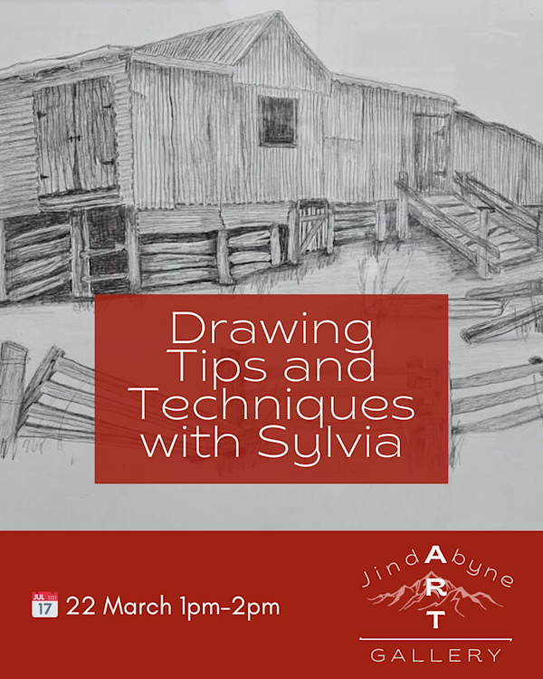 2026 Drawing Workshops by Sylvia Wall 2 by Workshops 2026