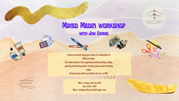 Mixed Media Workshop by Jan Owens