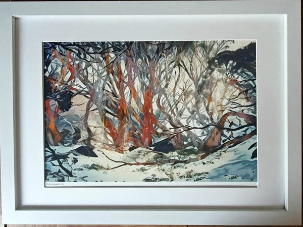Misty Snowgums #7 by Wanda Lach