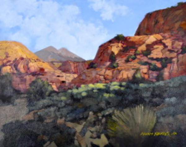 Moab View by Dennis Rhoades