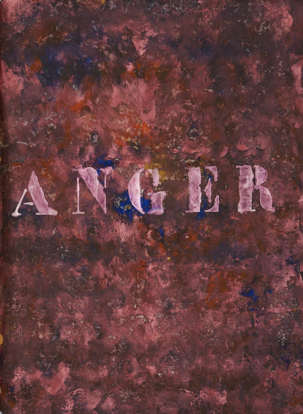 "HOPE AGAINST ANGER" - Diptych - Paris- DC - Amanda Gorman - The hill we climb - ANGER 1/2