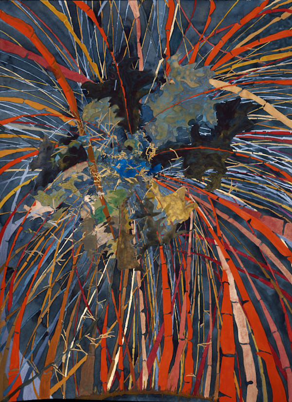 Arashiyama sunrise bamboos by Ghislain Pfersdorff