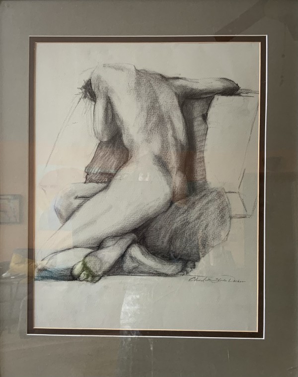Male Nude I by Charlotte Slade Decker