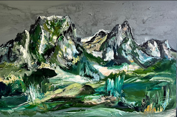 Mountains „Rougemont“ by Dietschi Art