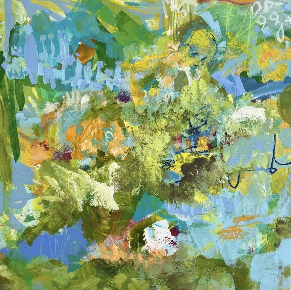 Frühling im Garten by  Dietschi Art