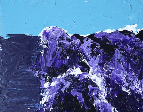 maui purple rocks by Paige Zirkler