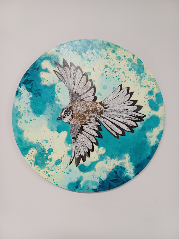Things are Looking Up by Jo Richards Hooker Artist