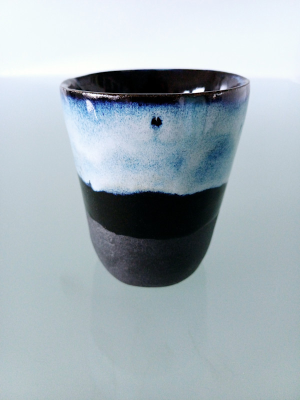 Blue Mist Keep Cup by Jo Richards Hooker Artist