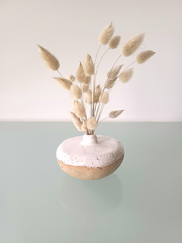 Bunny Tail Vase I mini by Jo Richards Hooker Artist