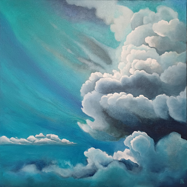 Clouds - It's the Journey not the Destination by Jo Richards Hooker Artist, Image 1.