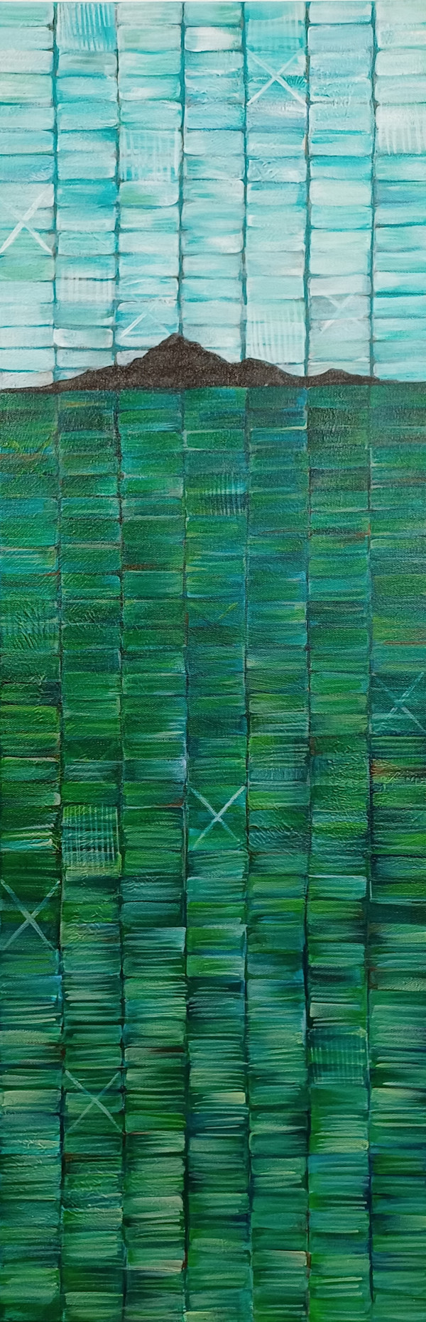 Emerald Hills by Jo Richards Hooker Artist, Image 1.