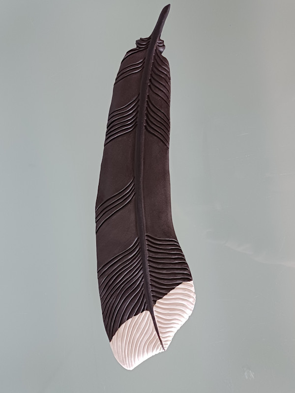 Huia Feather II by Jo Richards Hooker Artist