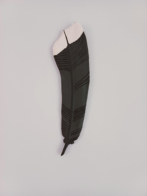 Huia Feather III by Jo Richards Hooker Artist
