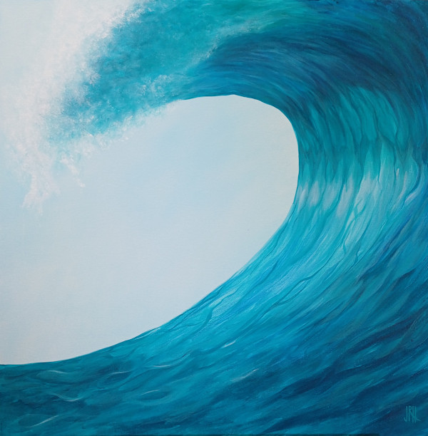 Wave - in the pocket by Jo Richards Hooker Artist, Image 1.