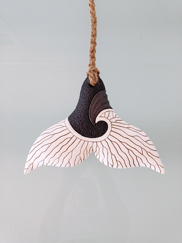 Whale Tail LXX VIII (large) by Jo Richards Hooker Artist