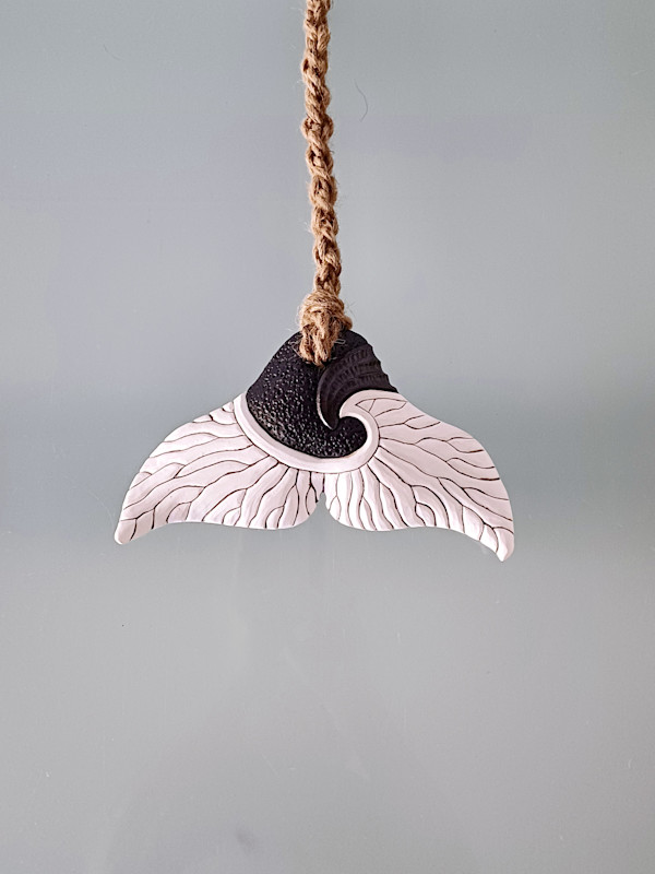 Whale Tail LIX (small) by Jo Richards Hooker Artist