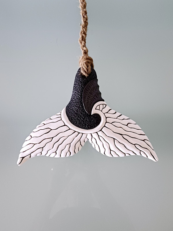 Whale Tail LVII (large) by Jo Richards Hooker Artist
