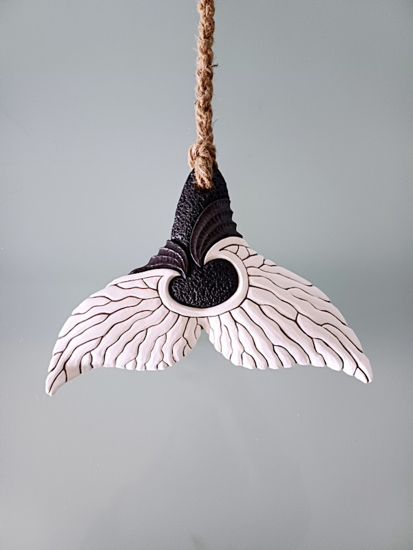 Whale Tail LX IV (large) by Jo Richards Hooker Artist