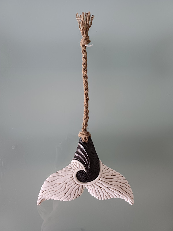Whale Tail LXX IX (large) by Jo Richards Hooker Artist