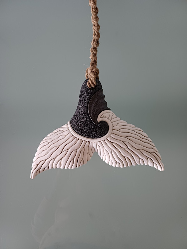 Whale Tail LX VI (large) by Jo Richards Hooker Artist