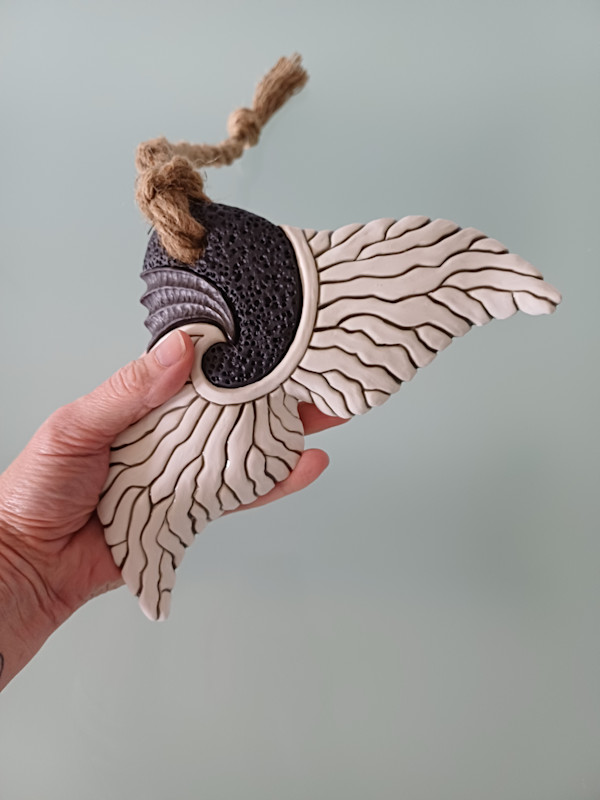 Whale Tail LXXI (small) by Jo Richards Hooker Artist