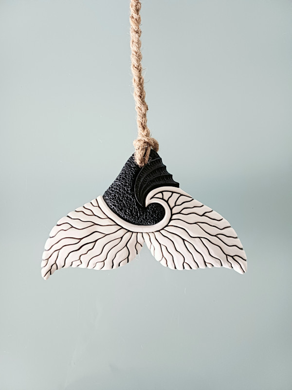 Whale Tail LXXX I (large) by Jo Richards Hooker Artist, Image 3.