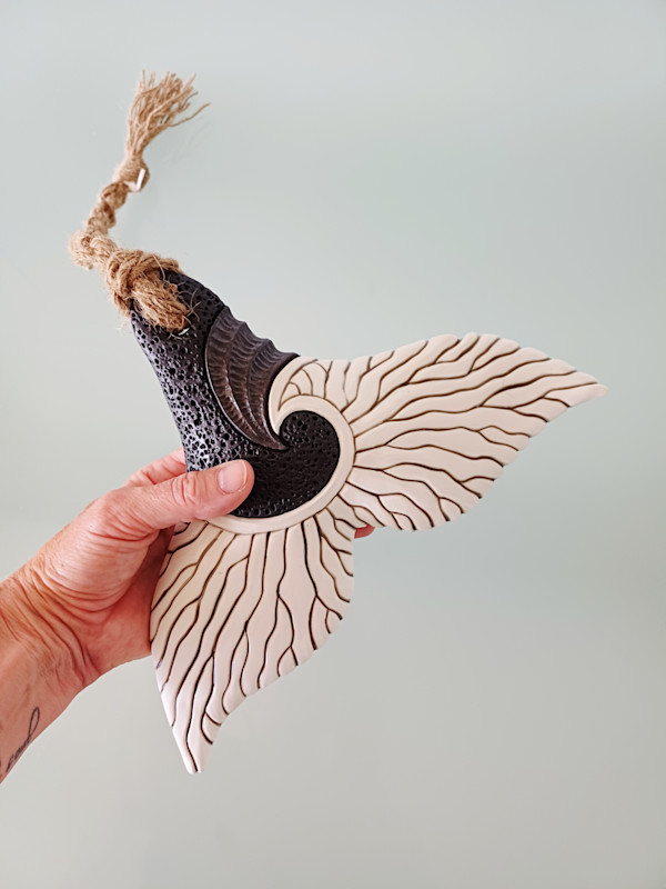 Whale Tail LXX III (large) by Jo Richards Hooker Artist