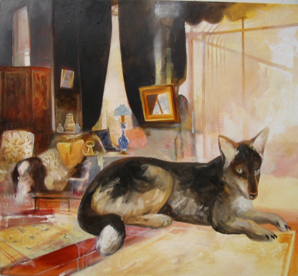 1876 (Falkland Islands Dog + James Tissot’s House) by Phil Irish, Image 1.