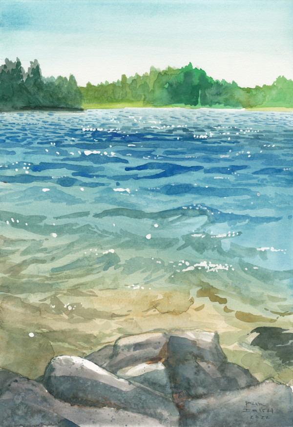 Temagami Watercolour 4, Image 1.