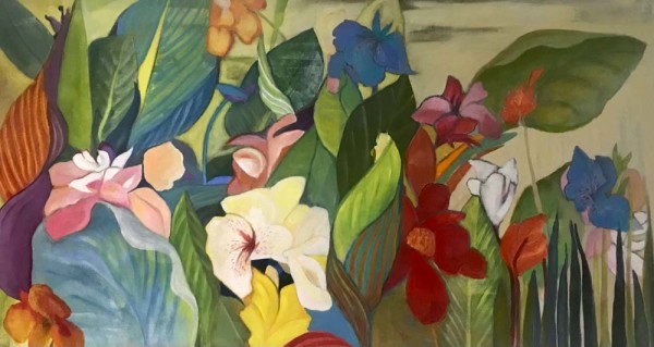 Canna Lilies by Jenny Stichbury