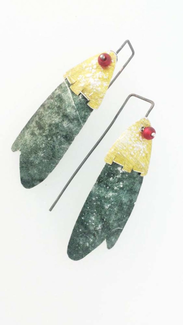 Summer Fishing Earrings by Jane Carter-Lilley