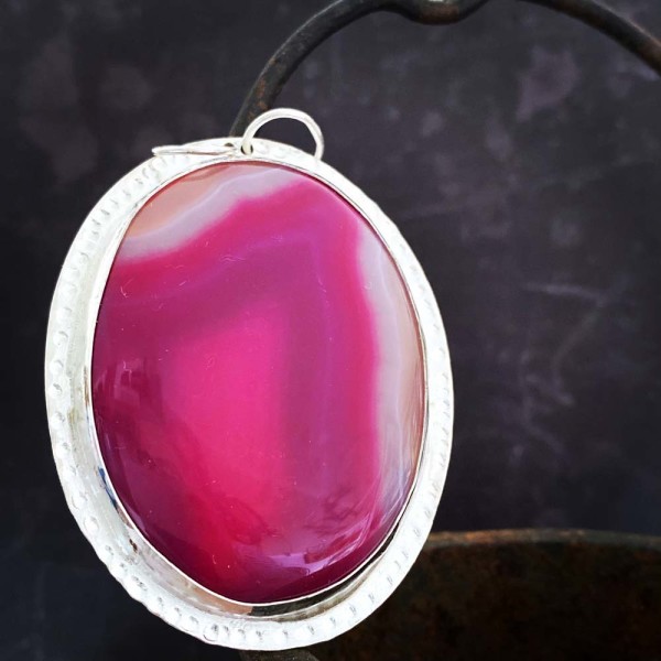 In the Pink Pendant by The Soldersmith