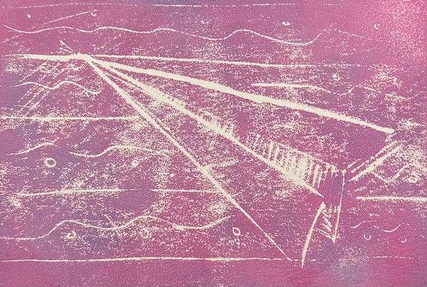Pink Paper Plane by Courtney Cotton, Image 1.