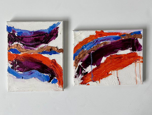 Diptych by Courtney Cotton