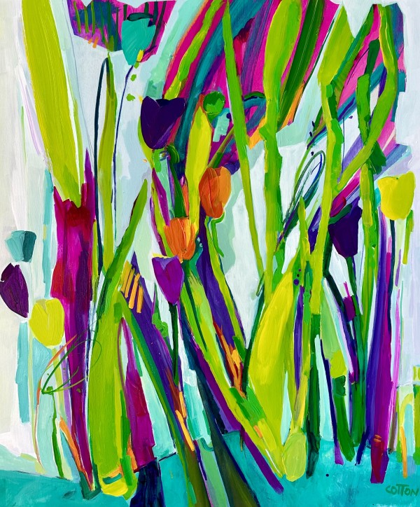 Abstract Floral by Courtney Cotton