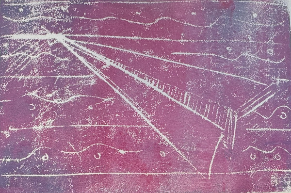 Sunset Paper Plane by Courtney Cotton, Image 1.