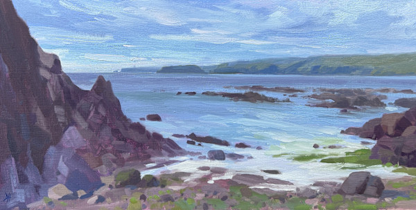 Freshwater West Shallows by Dawn Harries