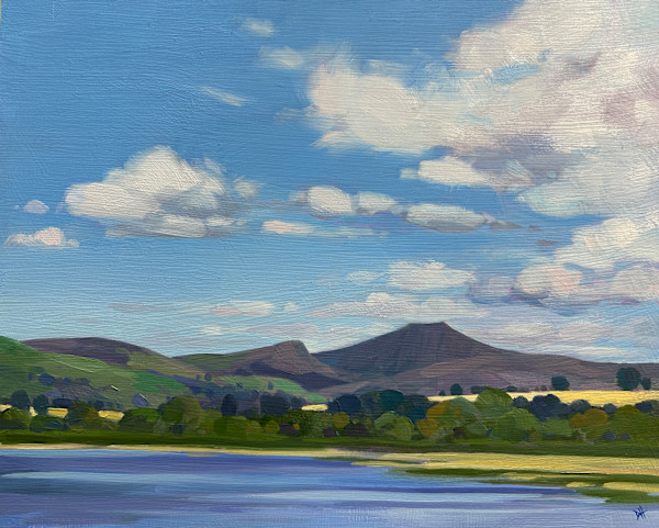 Pen Y Fan from Llangorse by Dawn Harries