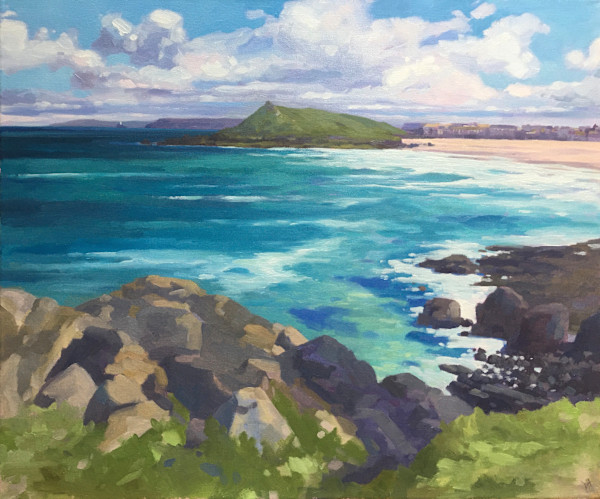 Porthmeor Beach by Dawn Harries