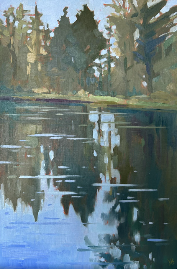 Still Waters at Cyfarthfa by Dawn Harries